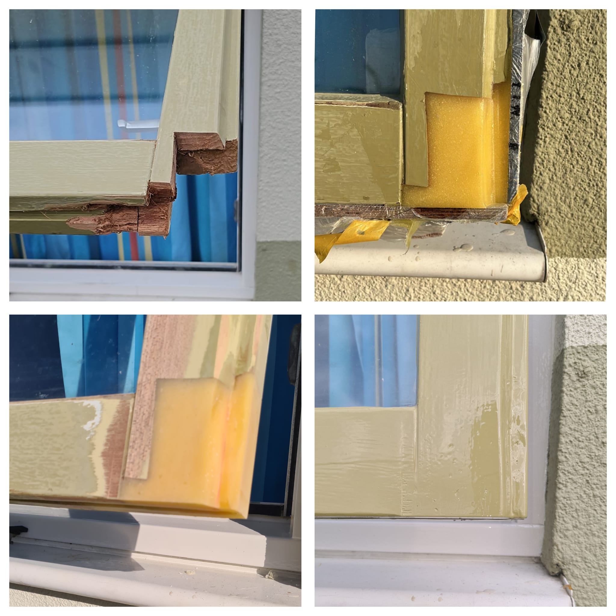 Hout reparatie - Goli Schildersbedrijf